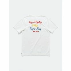 Banks Journal Preserve Trader Tee Shirt Tops Off White