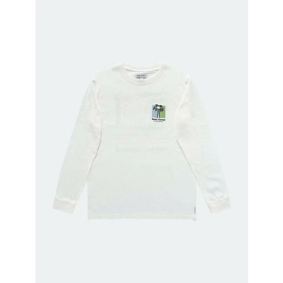 Banks Journal Oasis L/S Tee Shirt T-Shirts Off White 4 Banks Journal Oasis L/S Tee Shirt T-Shirts Off White - Image 2
