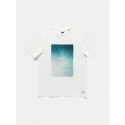 Banks Journal Zak Bush Birds Tee Shirt Tops Off White