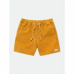 Banks Journal Yamba Elastic Walkshort Shorts Deep Mustard