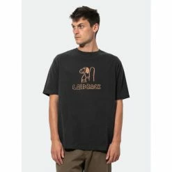 Alternative view of Banks Journal John E Laid Back Tee Shirt Tops Dirty Black