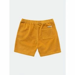 Alternative view of Banks Journal Yamba Elastic Walkshort Shorts Deep Mustard