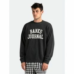 Alternative view of Banks Journal Defense Crew Sweat Fleece Sweatshirts, Sweaters & Hoodies Dirty Black