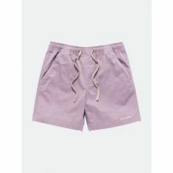 Banks Journal Label Elastic Boardshort Swimwear Pale Lavander