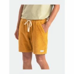 Banks Journal Yamba Elastic Walkshort Shorts Deep Mustard -Banks Journal store unnamed file 213