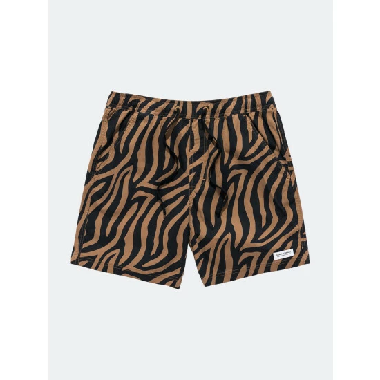 Banks Journal Stranger Elastic Boardshort Swimwear Clay 3 Banks Journal Stranger Elastic Boardshort Swimwear Clay