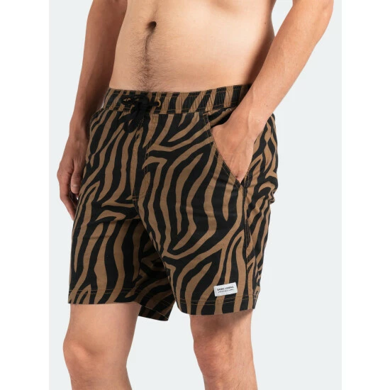 Banks Journal Stranger Elastic Boardshort Swimwear Clay 6 Banks Journal Stranger Elastic Boardshort Swimwear Clay - Image 4