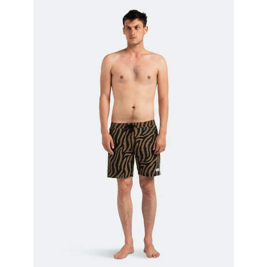 Banks Journal Stranger Elastic Boardshort Swimwear Clay 8 Banks Journal Stranger Elastic Boardshort Swimwear Clay - Image 6