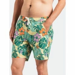 Banks Journal Lei Day Elastic Boardshort Swimwear Light Lemon 11 Banks Journal Lei Day Elastic Boardshort Swimwear Light Lemon -Banks Journal store unnamed file 2143