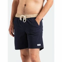 Banks Journal Primary Elastic Boardshort Swimwear Insignia Blue -Banks Journal store unnamed file 2149