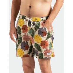 Banks Journal Soho Elastic Boardshort Swimwear Bone 11 Banks Journal Soho Elastic Boardshort Swimwear Bone -Banks Journal store unnamed file 2155