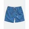 Banks Journal Label Elastic Boardshort - Newport Blue Swimwear 1 Banks Journal Label Elastic Boardshort - Newport Blue Swimwear -Banks Journal store unnamed file 2158