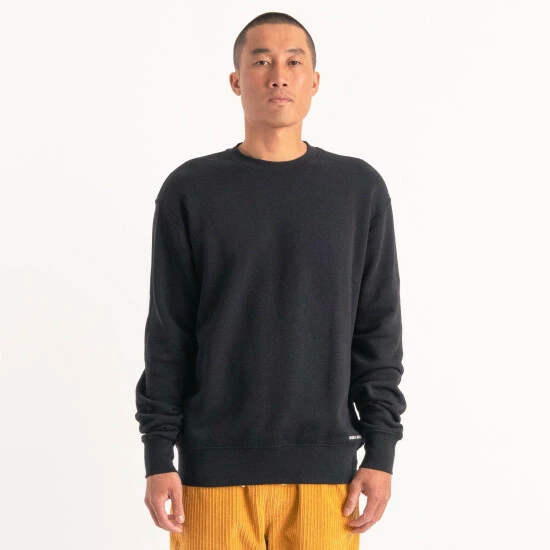 Banks Journal Primary Trader Crew Deluxe Fleece Sweatshirts, Sweaters & Hoodies Black 4 Banks Journal Primary Trader Crew Deluxe Fleece Sweatshirts, Sweaters & Hoodies Black - Image 2