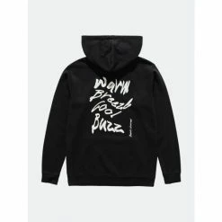 Banks Journal Cool Printed Fleece Sweatshirts, Sweaters & Hoodies Dirty Black