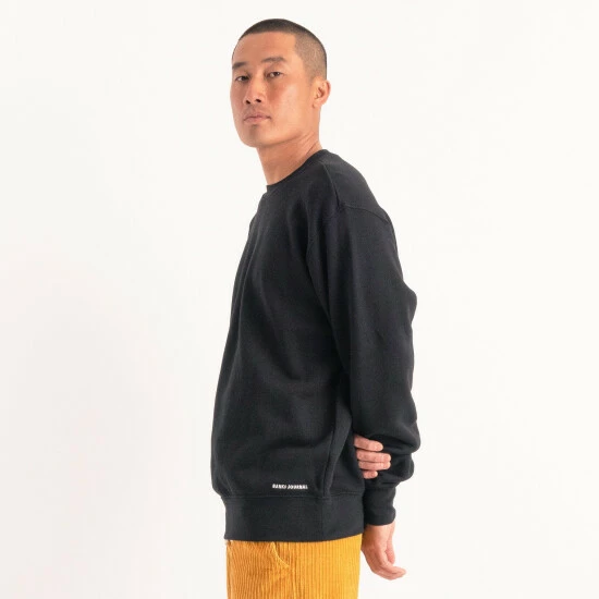Banks Journal Primary Trader Crew Deluxe Fleece Sweatshirts, Sweaters & Hoodies Black 5 Banks Journal Primary Trader Crew Deluxe Fleece Sweatshirts, Sweaters & Hoodies Black - Image 3