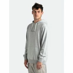 Banks Journal Cool Printed Fleece Sweatshirts, Sweaters & Hoodies Heather Grey -Banks Journal store unnamed file 2181