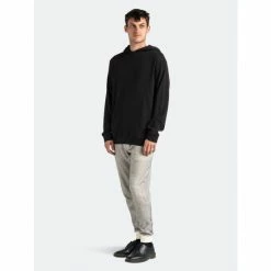 Banks Journal Gauge Transseasonal Fleece Sweatshirts, Sweaters & Hoodies Dirty Black -Banks Journal store unnamed file 2187