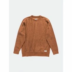 Banks Journal Stroke Deluxe Fleece Sweatshirts, Sweaters & Hoodies Tobacco