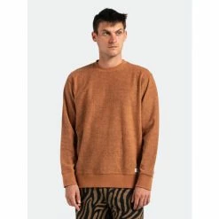 Alternative view of Banks Journal Stroke Deluxe Fleece Sweatshirts, Sweaters & Hoodies Tobacco
