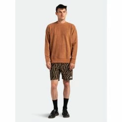Banks Journal Stroke Deluxe Fleece Sweatshirts, Sweaters & Hoodies Tobacco -Banks Journal store unnamed file 2192
