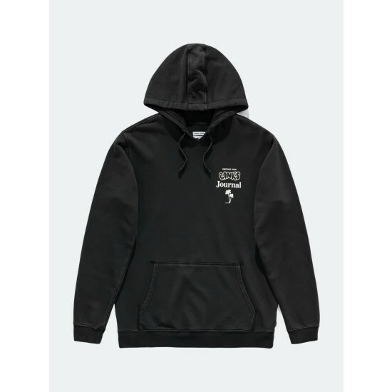 Banks Journal Calypso Parka Fleece Sweatshirts, Sweaters & Hoodies Dirty Black 4 Banks Journal Calypso Parka Fleece Sweatshirts, Sweaters & Hoodies Dirty Black - Image 2