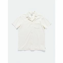 Banks Journal Terry S/S Woven Shirt Tops Off White