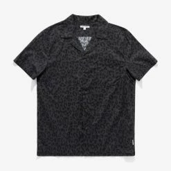 Banks Journal Wilder S/S Woven Shirt - Black Shirts