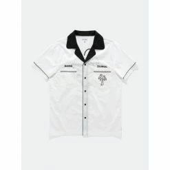 Banks Journal Off The Grid S/S Woven Shirt Tops Off White