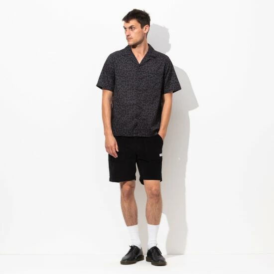 Banks Journal Wilder S/S Woven Shirt - Black Shirts 4 Banks Journal Wilder S/S Woven Shirt - Black Shirts - Image 2