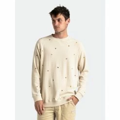 Banks Journal Into The Sun Transseasonal Fleece Sweatshirts, Sweaters & Hoodies Bone -Banks Journal store unnamed file 2223