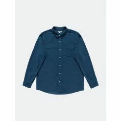 Banks Journal Roy L/S Woven Shirt Tops Insignia Blue