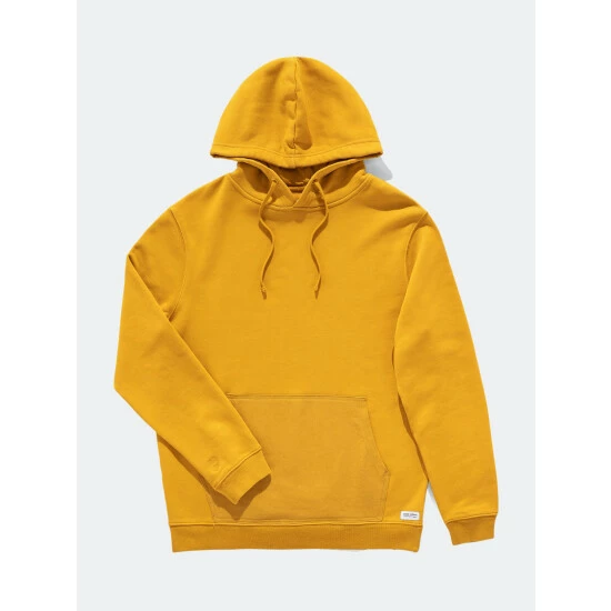 Banks Journal Primary Hood Deluxe Fleece Sweatshirts, Sweaters & Hoodies Dark Mustard
