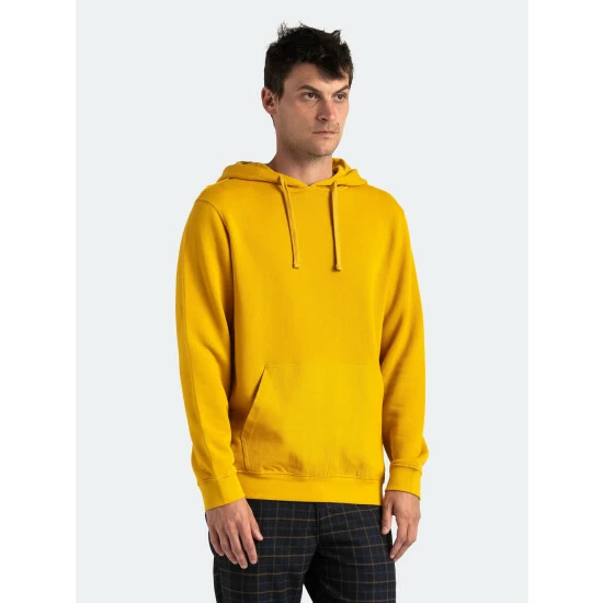 Banks Journal Primary Hood Deluxe Fleece Sweatshirts, Sweaters & Hoodies Dark Mustard - Image 2