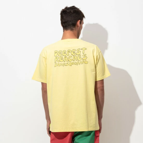 Banks Journal Deepest Reaches Bubble Tee Shirt - Washed Yellow T-Shirts 6 Banks Journal Deepest Reaches Bubble Tee Shirt - Washed Yellow T-Shirts - Image 4