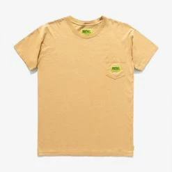 Banks Journal Deepest Reaches Label Tee Shirt - Taupe T-Shirts