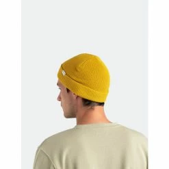 Banks Journal Primary Beanie Hats Dark Mustard -Banks Journal store unnamed file 245