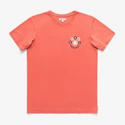 Banks Journal Pop Heart Classic Tee Shirt- Faded Rose T-Shirts