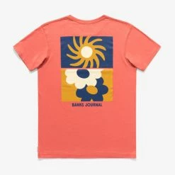 Alternative view of Banks Journal Pop Heart Classic Tee Shirt- Faded Rose T-Shirts