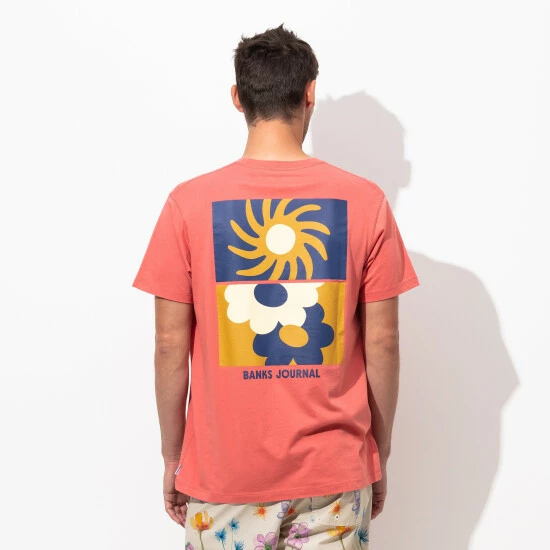 Banks Journal Pop Heart Classic Tee Shirt- Faded Rose T-Shirts 8 Banks Journal Pop Heart Classic Tee Shirt- Faded Rose T-Shirts - Image 6