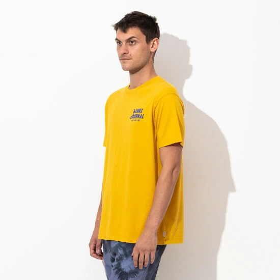 Banks Journal Tropics Classic Tee Shirt T-Shirts Dark Mustard 6 Banks Journal Tropics Classic Tee Shirt T-Shirts Dark Mustard - Image 4