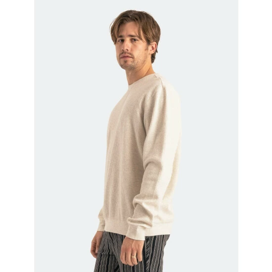 Banks Journal Preston Transeasonal Fleece Sweatshirts, Sweaters & Hoodies White Heather 5 Banks Journal Preston Transeasonal Fleece Sweatshirts, Sweaters & Hoodies White Heather - Image 3