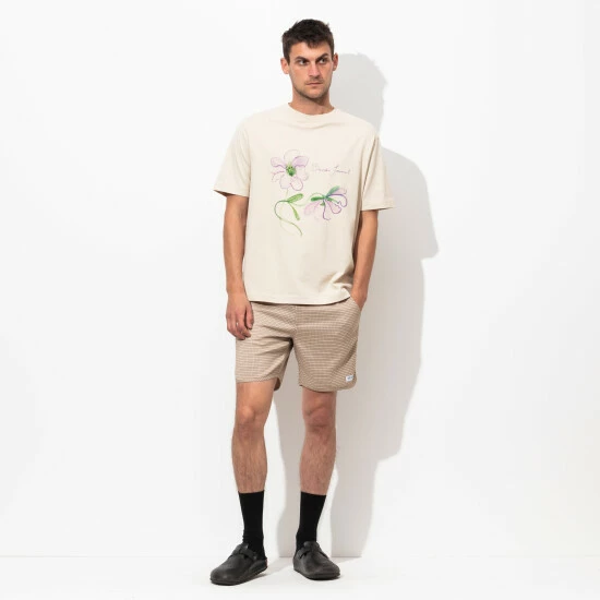 Banks Journal Fluer Trader Tee Shirt T-Shirts Bone 7 Banks Journal Fluer Trader Tee Shirt T-Shirts Bone - Image 5