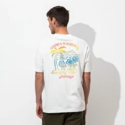 Banks Journal Mahalo 2 Trader Tee Shirt T-Shirts Off White -Banks Journal store unnamed file 289