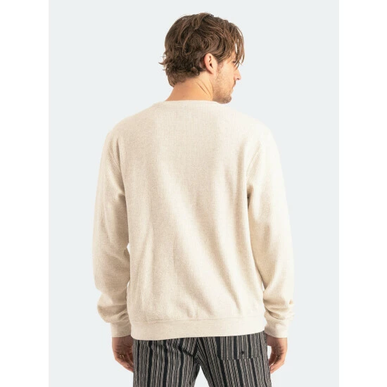 Banks Journal Preston Transeasonal Fleece Sweatshirts, Sweaters & Hoodies White Heather 6 Banks Journal Preston Transeasonal Fleece Sweatshirts, Sweaters & Hoodies White Heather - Image 4