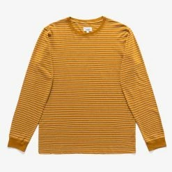 Banks Journal Minimal L-S Tee Shirt T-Shirts Tobacco