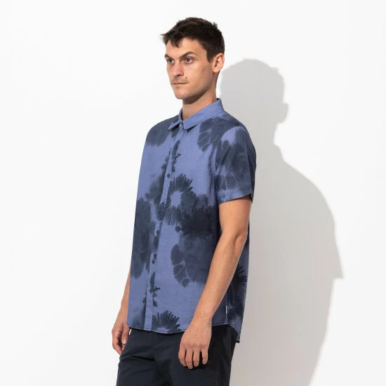 Banks Journal Washed Up S/S Woven Shirt - Moon Light Shirts 6 Banks Journal Washed Up S/S Woven Shirt - Moon Light Shirts - Image 4