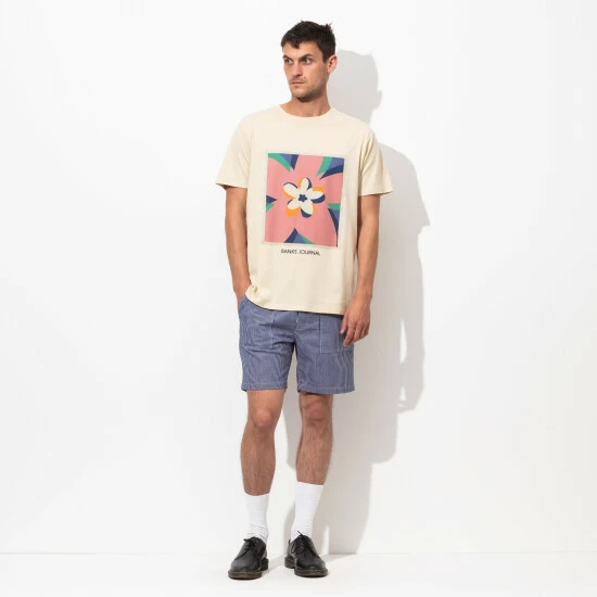 Banks Journal Candy Faded Tee Shirt T-Shirts Bone 4 Banks Journal Candy Faded Tee Shirt T-Shirts Bone - Image 2