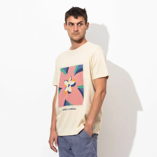 Banks Journal Candy Faded Tee Shirt T-Shirts Bone 6 Banks Journal Candy Faded Tee Shirt T-Shirts Bone - Image 4