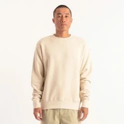Alternative view of Banks Journal Primary Trader Crew Deluxe Fleece Sweatshirts, Sweaters & Hoodies Bone