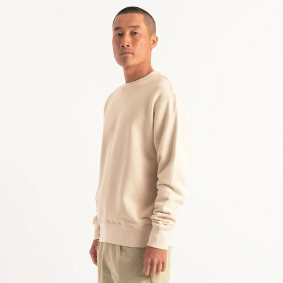 Banks Journal Primary Trader Crew Deluxe Fleece Sweatshirts, Sweaters & Hoodies Bone 5 Banks Journal Primary Trader Crew Deluxe Fleece Sweatshirts, Sweaters & Hoodies Bone - Image 3